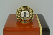 1982 North Carolina Tar Heels Basketball Champions Ring